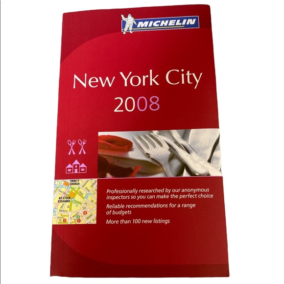 Michelin New York City 2008 paperback guide book 469 pages Size OS - Picture 1 of 4